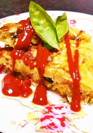 9品目ダイエット❤スパニッシュオムレツ-レシピのメイン写真