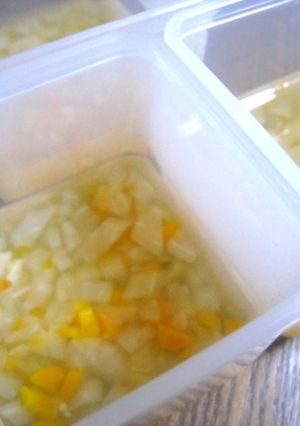 ＊野菜スープ＊離乳食初期～後期-レシピのメイン写真