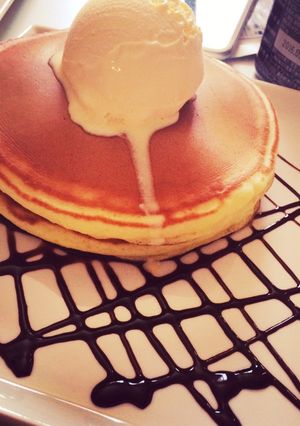 きれいなホットケーキの焼き方-レシピのメイン写真