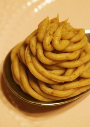 甘栗で本格的なマロンペースト-レシピのメイン写真