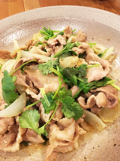 簡単!豚肉のグリーンカレーペースト炒め-レシピのメイン写真