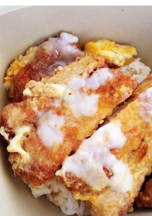 覚えやすい分量で簡単！甘めカツ丼♪-レシピのメイン写真