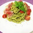 ジェノベーゼ・生ハムパスタ