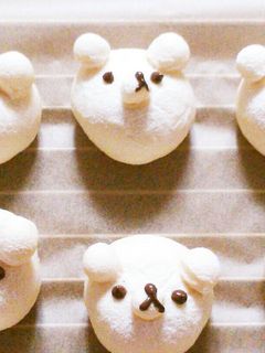 白くまパン♡-レシピのメイン写真