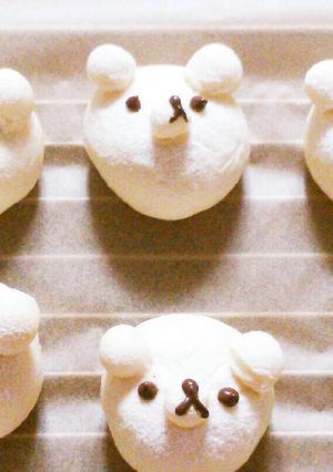 白くまパン♡-レシピのメイン写真