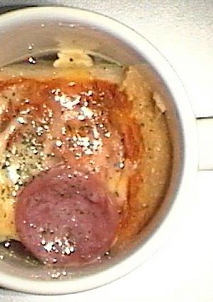 コンソメスープでオニオングラタンスープ風-レシピのメイン写真