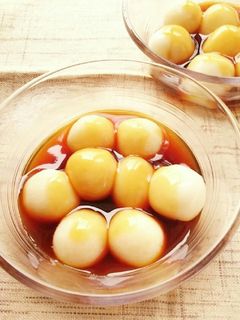 豆腐でふわふわ♪みたらし団子-レシピのメイン写真