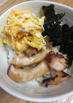 タコ丼-レシピのメイン写真
