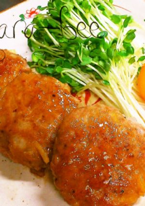 簡単♡じゃが豚チーズで照り焼きつくね-レシピのメイン写真