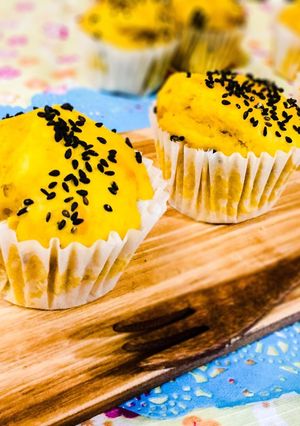 【バターなし】お豆腐かぼちゃマフィン-レシピのメイン写真