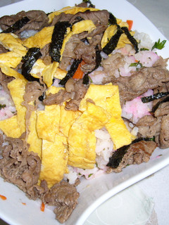 焼肉ちらし寿司-レシピのメイン写真