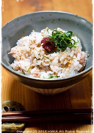 超簡単■梅とシーチキンの混ぜご飯■-レシピのメイン写真