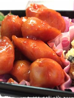 お弁当に!ウインナーのケチャップ炒め-レシピのメイン写真