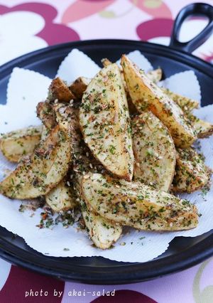 焼きそば粉末ソースでフライドポテト-レシピのメイン写真