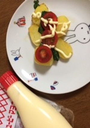 朝食に我が家流ポテベジ-レシピのメイン写真