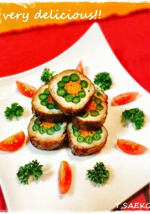 ✿インゲンと人参の豚肉巻き✿-レシピのメイン写真
