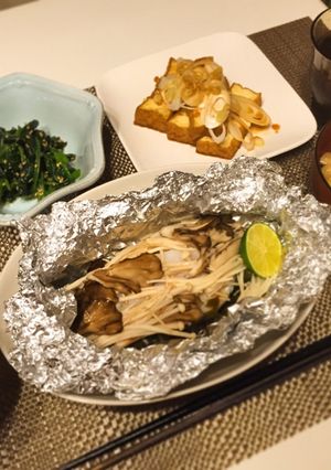 彼が喜ぶ簡単和食！鱈のホイル焼き！-レシピのメイン写真