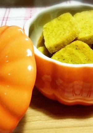 昆布の粉末を使った旨味かぼちゃクッキー-レシピのメイン写真