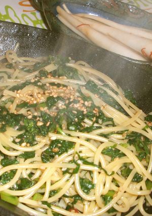 大根っ葉パスタ♪-レシピのメイン写真