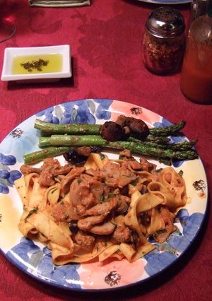 ソーセージのトマトクリームソースパスタ-レシピのメイン写真
