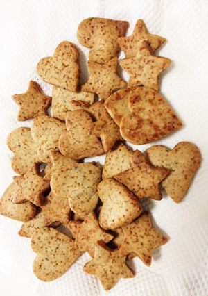 黒ごまきなこクッキー-レシピのメイン写真