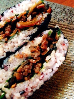 主役はわさび?!パンチおにぎらず♪-レシピのメイン写真