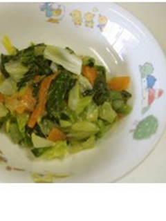 とろろ昆布サラダ【保育園給食】-レシピのメイン写真