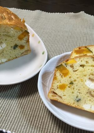 かぼちゃとクリームチーズのケークサレ-レシピのメイン写真