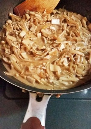 キノコと玉ねぎのバター醤油炒め-レシピのメイン写真