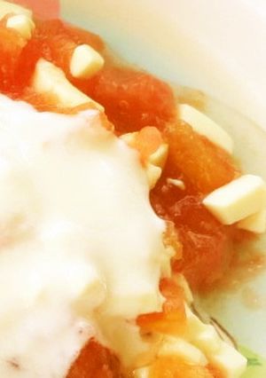 中期　トマトと豆腐のヨーグルトサラダ♪-レシピのメイン写真