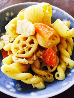 ワンポットパスタで簡単サラダ-レシピのメイン写真