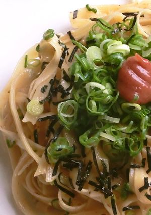 梅パスタ-レシピのメイン写真