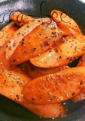 簡単3分♡魚ニソのペッパーチーズ照り焼き-レシピのメイン写真
