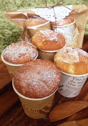 くるみとメープルのシフォンケーキ-レシピのメイン写真