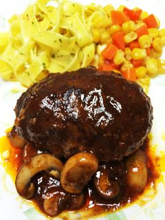 うちで人気のハンバーグ♪-レシピのメイン写真