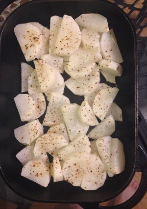 自宅ダッチ！素材の旨味満点の焼き山芋-レシピのメイン写真