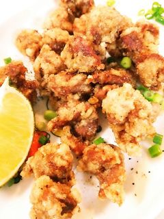 おつまみに最高‼【砂肝の香味揚げ】~-レシピのメイン写真