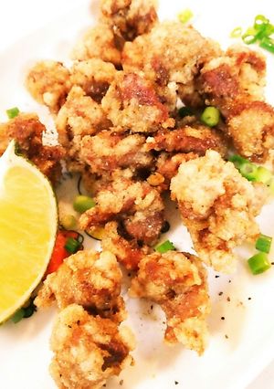 おつまみに最高‼【砂肝の香味揚げ】～-レシピのメイン写真
