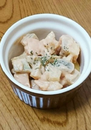 じゃがいもとさつまいものころころサラダ♥-レシピのメイン写真