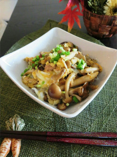 きのことツナのぱぱっと節約丼★-レシピのメイン写真