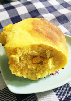 捏ねない南瓜パン-レシピのメイン写真