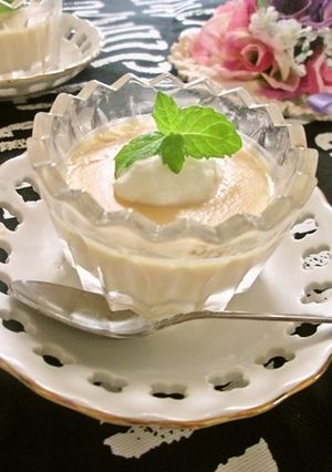 ピーナツクリームでアーモンド風プリン-レシピのメイン写真