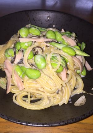 和風ミルク味のワンポットパスタ☆-レシピのメイン写真