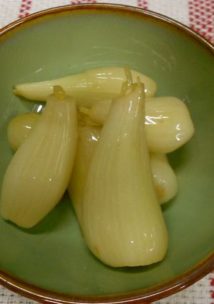 塩らっきょう　簡単-レシピのメイン写真