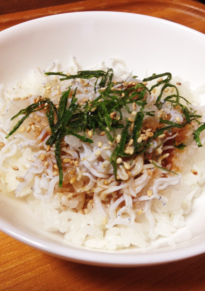 さっぱりしらす大根おろし和え丼-レシピのメイン写真