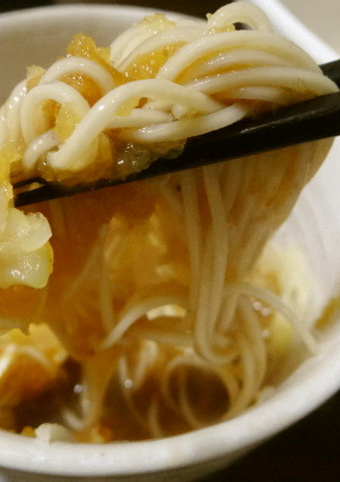 2回楽しむ「おろし卵＆ごま豆乳」のお蕎麦-レシピのメイン写真