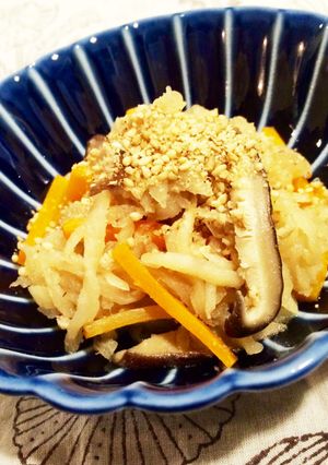 【我が家の基本】切り干し大根の煮物*-レシピのメイン写真