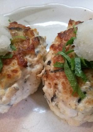 ☆ひじき入り豆腐バーグ~おろしそぽん酢~-レシピのメイン写真