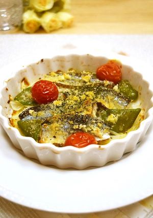 【ヘルシー】秋刀魚の簡単パン粉焼き♪-レシピのメイン写真