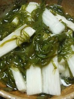 めかぶと長芋の和え物-レシピのメイン写真